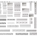 Classic And Modern Gypsum Molding Varieties With Ornate Details For Home Decor