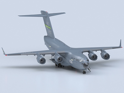 transport aircraft military transport aircraft fighter tanker aerial tanker bomber 3d model