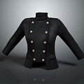 Modern Outerwear Coat Costume 3d model