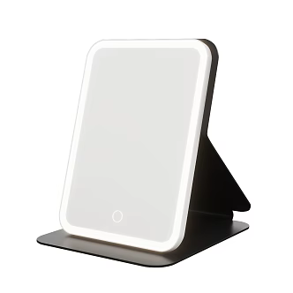 mirror folding mirror makeup mirror 3d model
