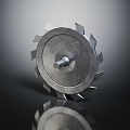 High Performance Metal Circular Saw Blade With Sharp Teeth For Hardware Tools Cutting 3d model