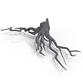 Decorative Arbor Sculpture With Intricate Branch Structure And Artistic Design Details