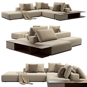 Poliform Multiplayer Sofa 3d model