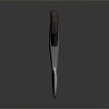 Sturdy Axe Weapon With Wooden Handle And Sharp Metal Head Design