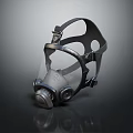 Fire Equipment Gas Mask With Modern Design And Transparent Face Shield
