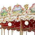 European-style carousel 3d model
