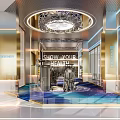 Luxurious Modern Gym Interior With Fitness Equipment And Health Sign