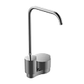 Modern Stainless Steel Faucet with Minimalist Design Countertop Mounted and Sleek Polished Finish