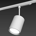 Bright Modern LED Downlights and Spotlights for Home Ceiling Interior Lighting Design 3d model