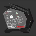 Modern Chassis Liquid Cooled Chassis Alien Chassis 3d model