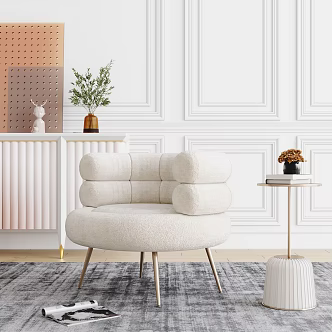 Modern Sofa Chair Simple Sofa Chair 3d model