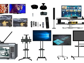 Projector TV Remote Control 3d model