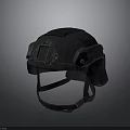 Tactical Military Helmet Designed For Weapon Protection In Combat Scenarios