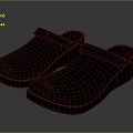 Black Casual Slippers With Adjustable Strap And Non Slip Sole For Everyday Home Wear