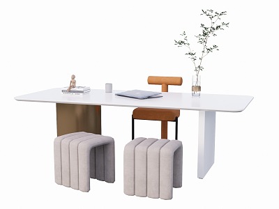 Italian Desk 3d model