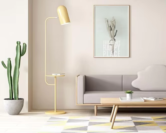 Floor lamp 3d model