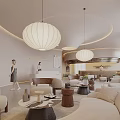 Modern Baby Store Interior With Baby Products And Parenting Essentials Shelves