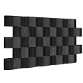 Panel wall background 18 3d model