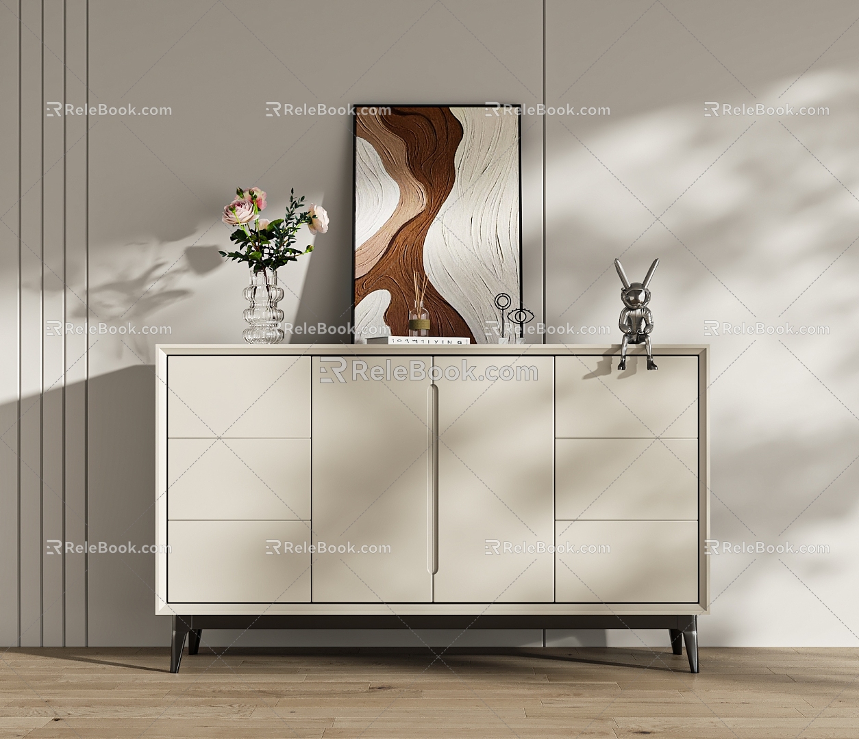 Decorative cabinet 3d model