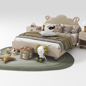 Children's bed 3d model