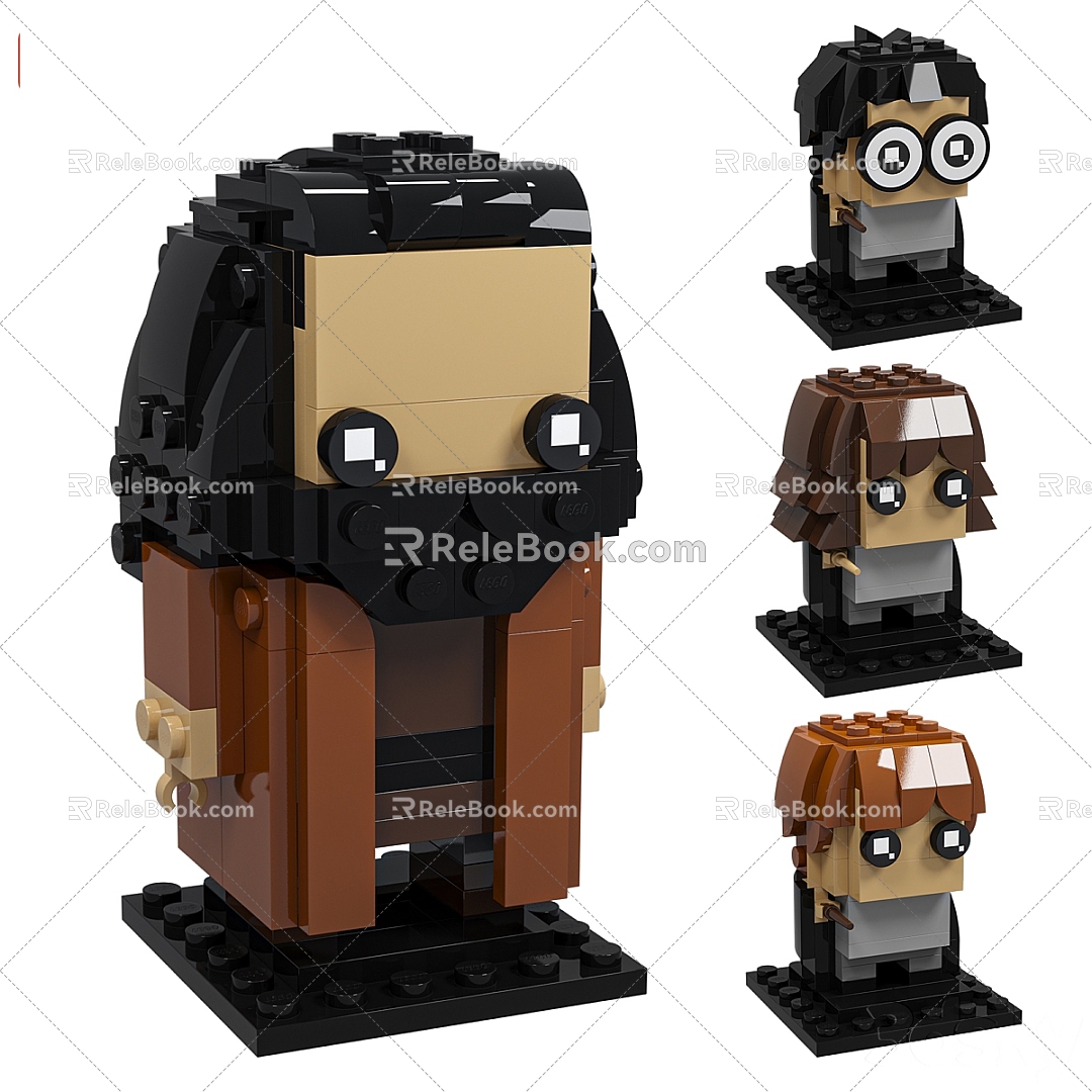 Lego toys 3d model