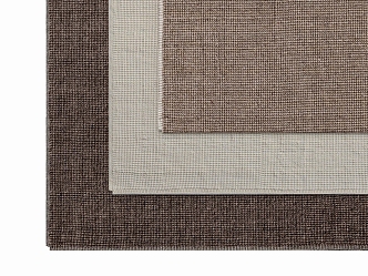 Quiet Cotton and Linen Carpet Rectangular 3d model