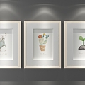 Personalized decorative painting 3d model