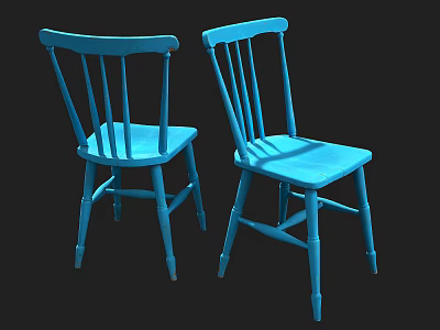 Modern Dining Chair Leisure Chair 3d model Modern Dining Chair Leisure Chair 3d model