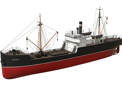 modern ship model