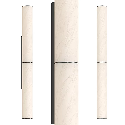 Elegant Modern Wall Lamps With Marble Texture And Sleek Contemporary Design 3d model