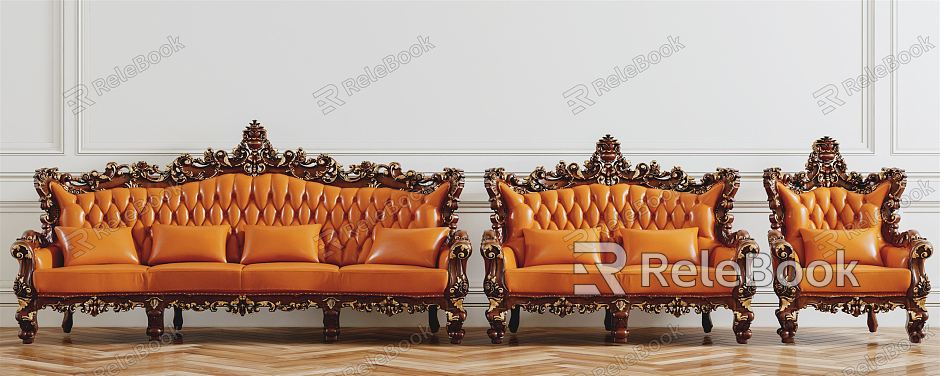 French Combination Sofa Sofa Combination model