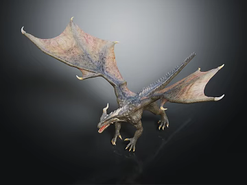 Modern Dinosaur Jurassic Pterosaur (ID:ggach291926)