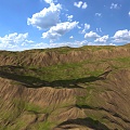 Mountain Range Forest Forest Mountain Peak Mountain Forest Mountain Ridge Geology and Geomorphology Guilin Mountains Gorge Valley Terrain Coster Western Region 3d model