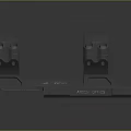Tactical Weapon Scope Mount Rings With Dual Ring Metal Construction For Rifle Secure Attachment