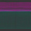 Elegant Purple Plaid Two Seater Sofa With Black Wooden Armrests And Modern Design