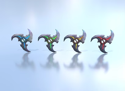 Darts Ancient Darts Weapons Ninja Darts Shuriken Hidden Assassination 3d model