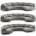 Modern Simple Double Sofa Sofa Simple Double Sofa 3d model