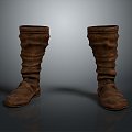 Men's Boots Old Boots Old Leather Boots Old Rain Boots Men's Leather Boots Men's Leather Shoes Pointed Leather Boots Fashion Leather Boots 3d model