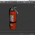 Fire Extinguisher Handheld Fire Extinguisher Small Fire Extinguisher Low Face Number Low Model Simple Model Game Sub-era Film and Television Level Super Realistic High Precision 3d model