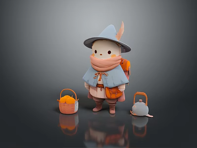 Cartoon Characters Cartoon Animals Cartoon Small Animals Game Characters Virtual Characters Anime Characters Cartoon Elves 3d model