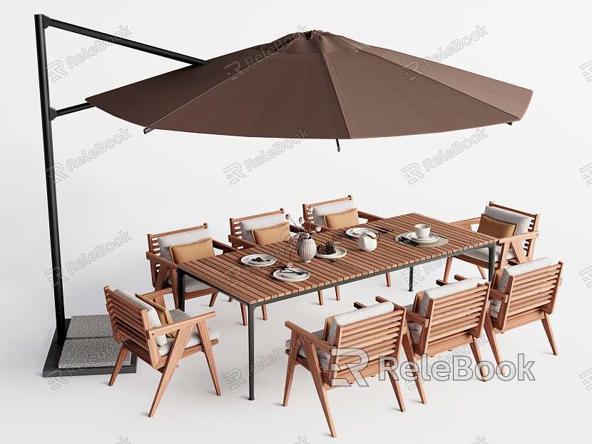 Modern Outdoor Table and Chair Outdoor Table and Chair Combination Outdoor Dining Table and Chair Outdoor Chair model