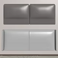 Modern Bedding Bed Backrest 3d model