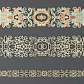 European-style Metal Carved European-style Border European-style Lace European-style Pattern European-style Element Waist Line Pattern 3d model