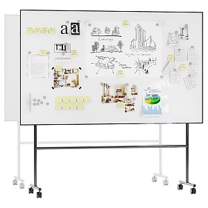 Office Whiteboard 3d model