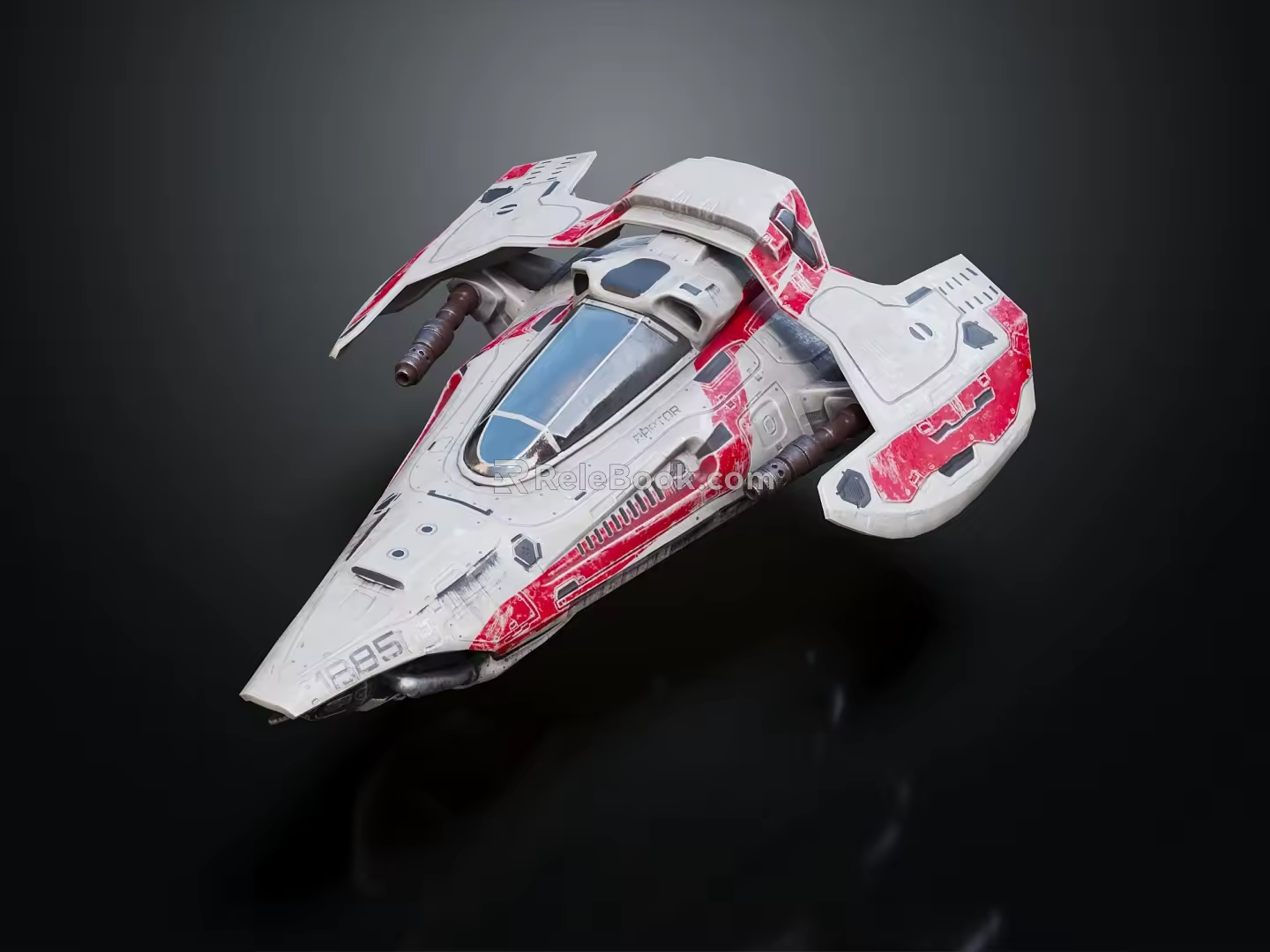 Modern Fighter Sci-fi Fighter 3d model