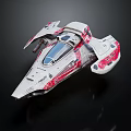 Modern Fighter Sci-fi Fighter 3d model