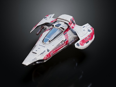 Modern Fighter Sci-fi Fighter 3d model