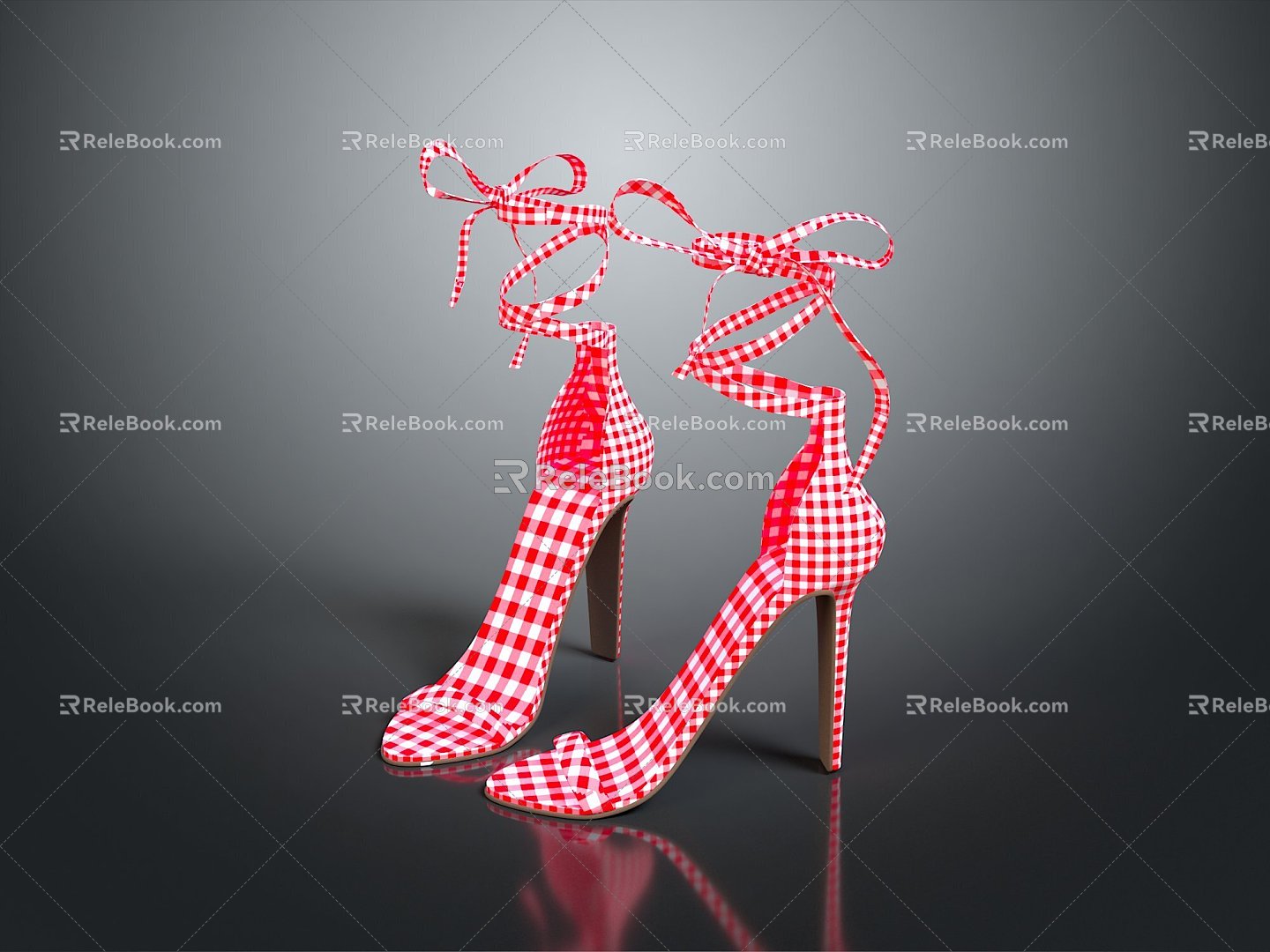 High Heels Stiletto Shoes Stiletto Heels Thick Heel Shoes Thick Heel Shoes High Heel Shoes Fashion High Heel Shoes 3d model