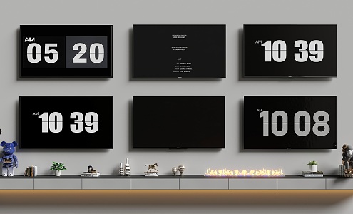 Modern Television 3d model