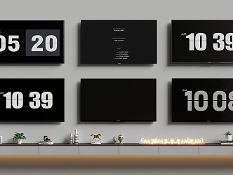 Modern Television 3d model